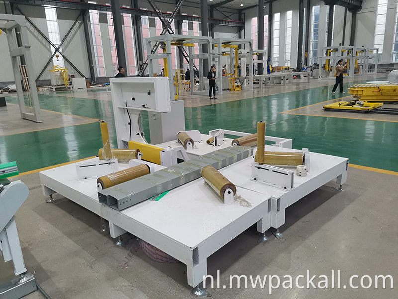 Automatische horizontale staaldraad band slang buis spoel ring rekfolie wikkelmachine met CE